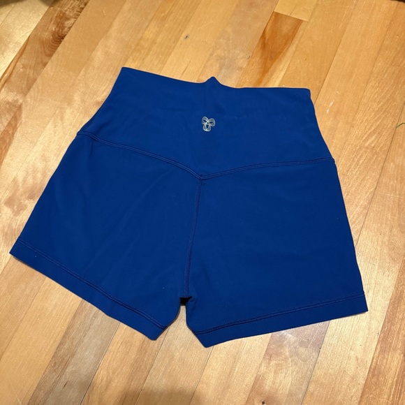 Aritzia GOLDEN BUTTER Byron Blue Cheeky Hi-Rise 3" Short - Picture 2 of 3